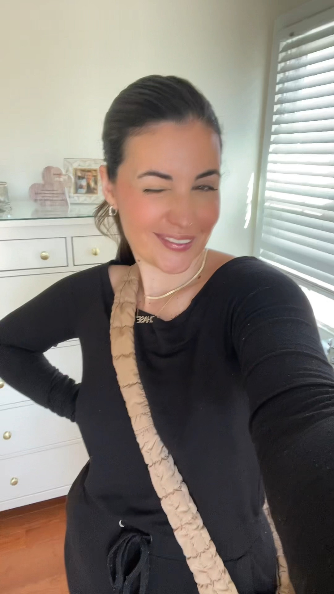 Slick pony and a jumpsuit. Easiest mom fit! This is an old one from express but linked a new one and shorts version which I just purchased! 

#LTKstyletip #LTKfamily