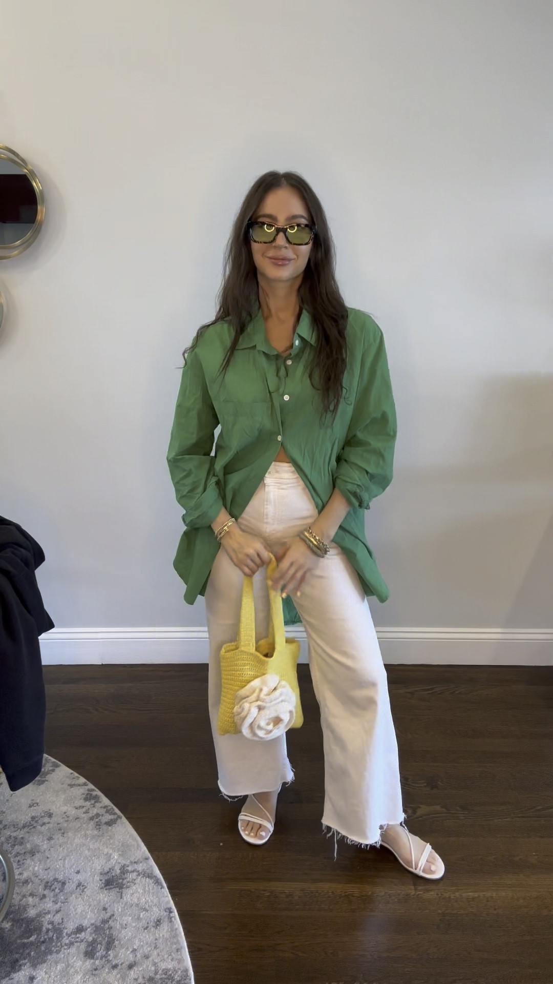 Easy summer OOTD … an oversized button down and color blocked brights 👏🏼 Get in it before August is over!

#LTKitbag #LTKunder50 #LTKSeasonal