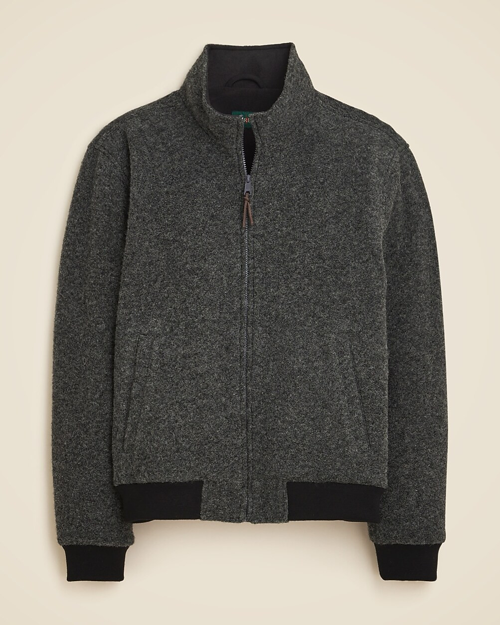 Wool-blend fleece jacket | J. Crew US