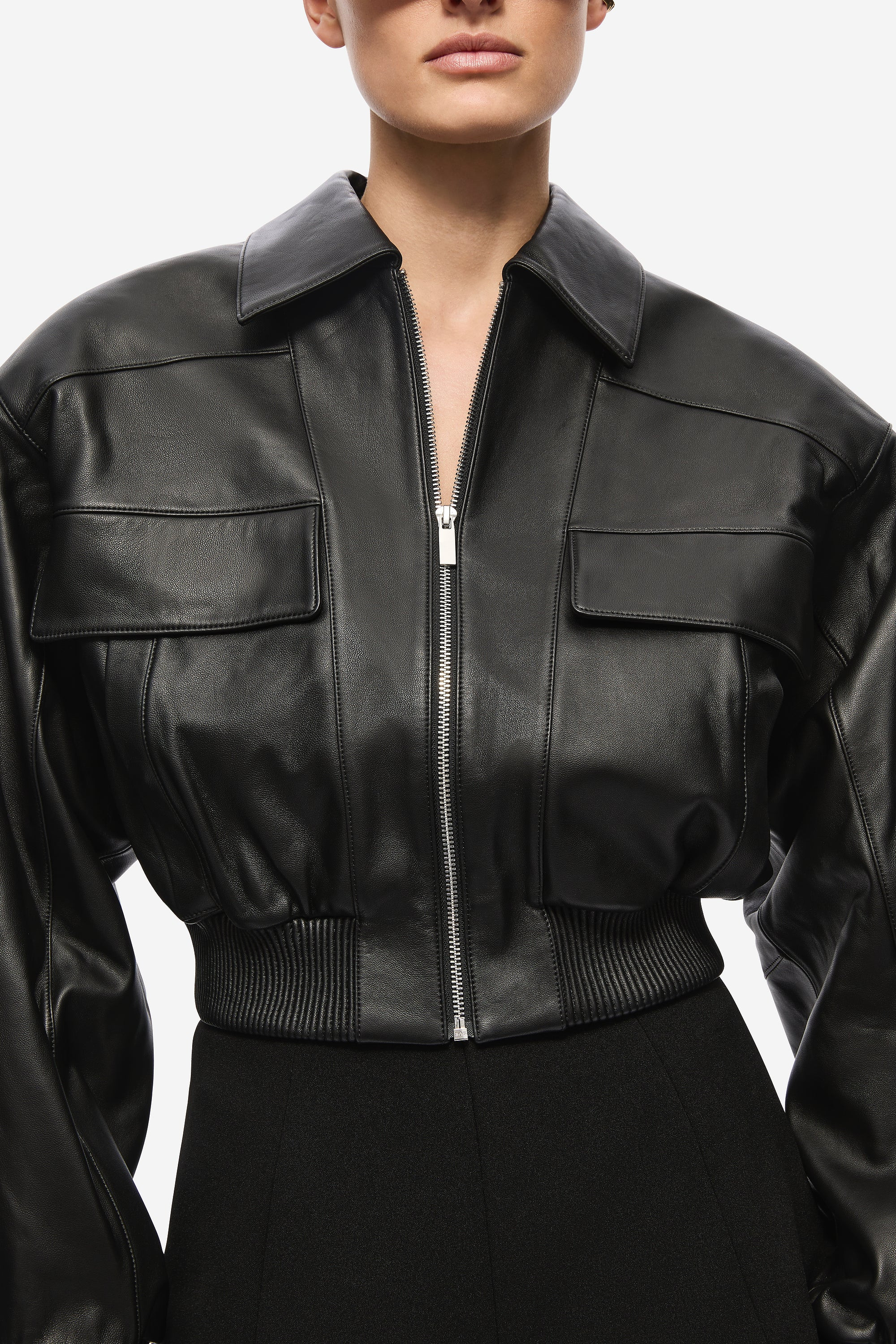 THE LEATHER AVIATOR JACKET | MISHA