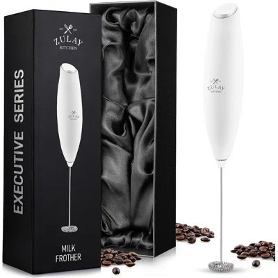 Zulay Kitchen Executive Series Ultra Premium Gift Milk Frother For Coffee - Deluxe | Wayfair North America