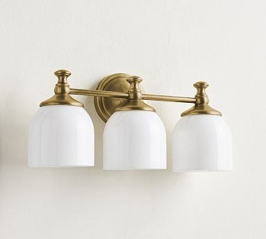Mercer Triple Sconce (19") | Pottery Barn (US)