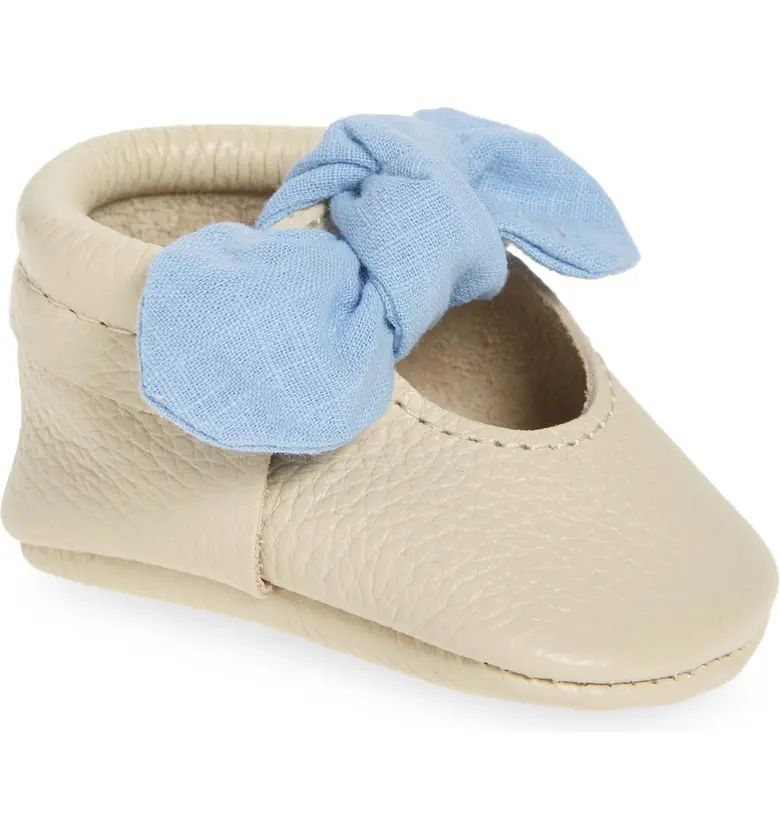 Bow Moccasin Crib Shoe | Nordstrom