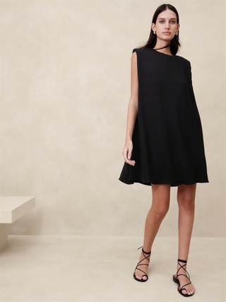 Mila Strong-Shoulder Mini Dress | Banana Republic (US)