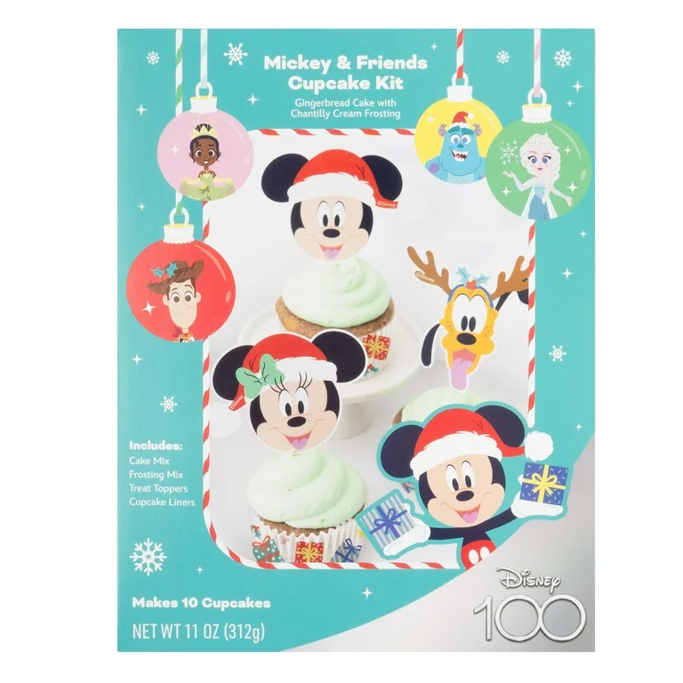 Disney Mickey and Friends Multicolor Cupcake Kit, Makes 10 Cupcakes - Cake Decorations | Walmart (US)