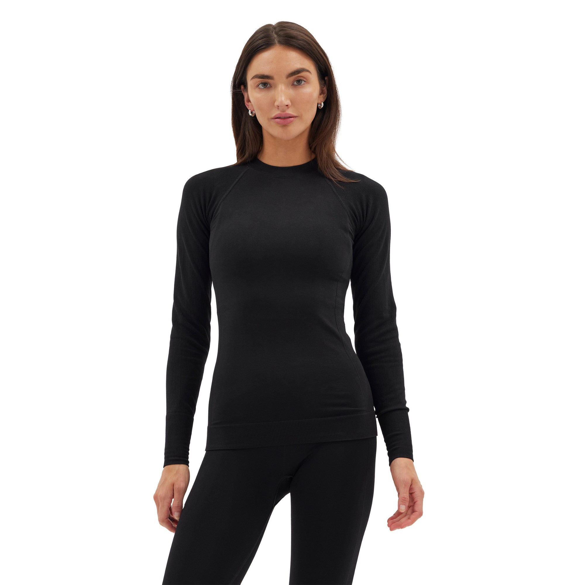 Halfdays Women's Johnson Base Layer Top  Black L | REI