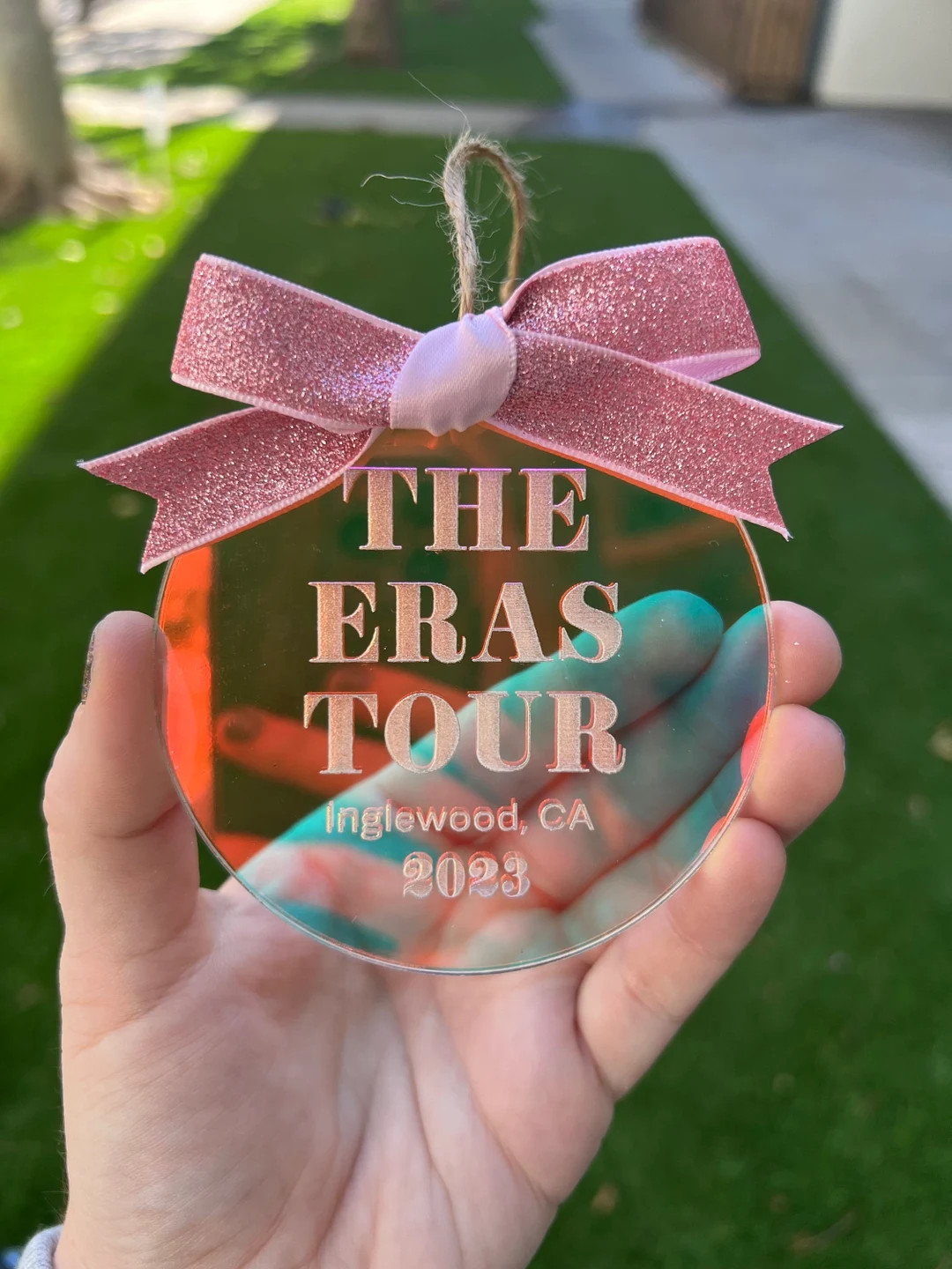 Eras Tour Ornament Taylor Ornament TS Laser Ornament christmas Gift Acrylic or Wooden Wilkewareho... | Etsy (US)
