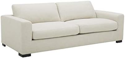 Amazon Brand - Stone & Beam Westview Extra Deep Down Filled Couch, 89"W Sofa, Cream | Amazon (US)