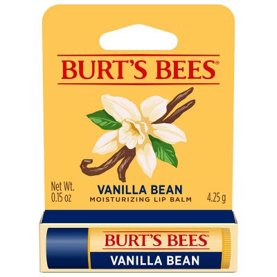 Burt's Bees 100% Natural Origin Vanilla Bean Lip Balm - 0.15oz​ | Target