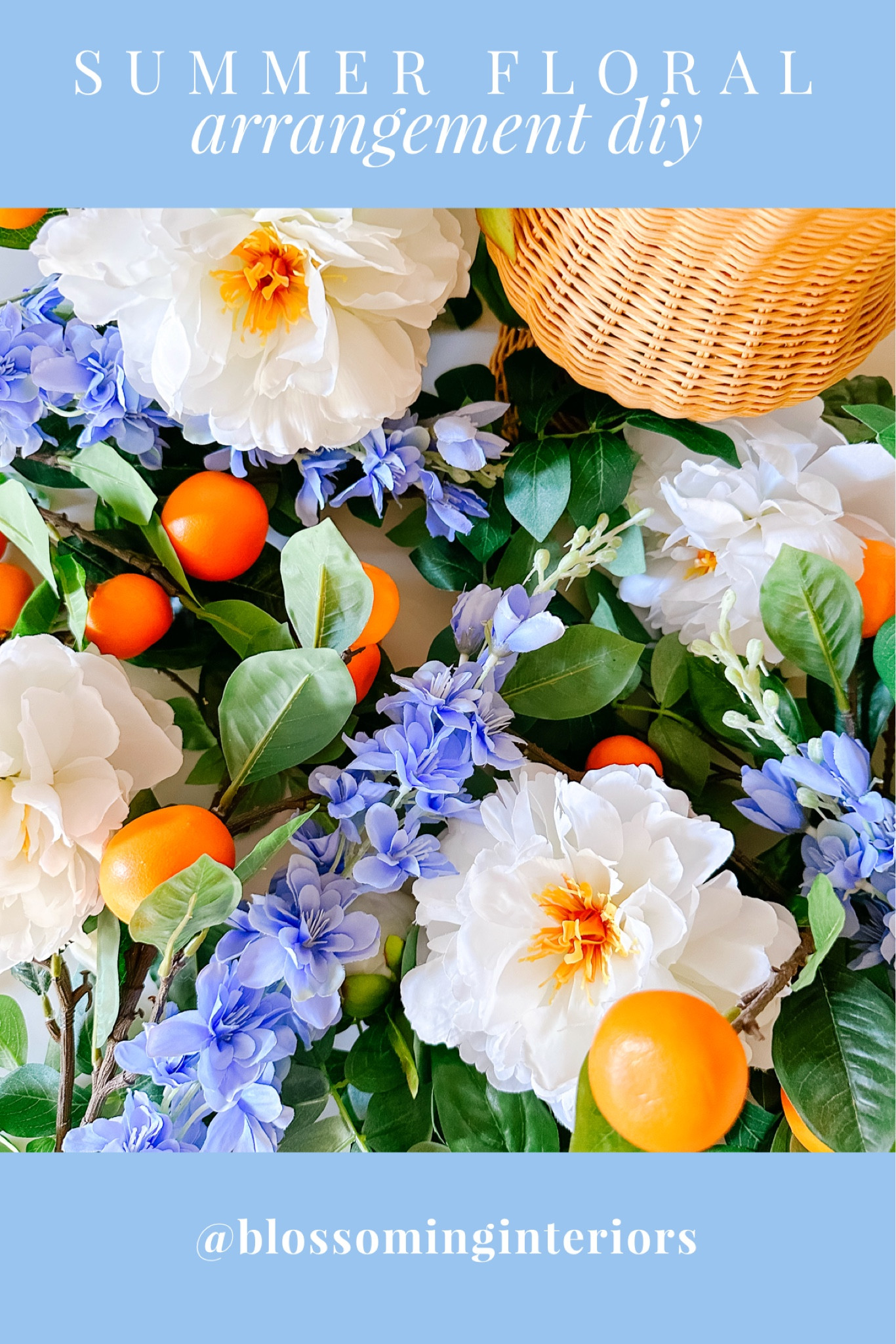 Summer floral arrangement tutorial on my instagram now! 

#LTKHome