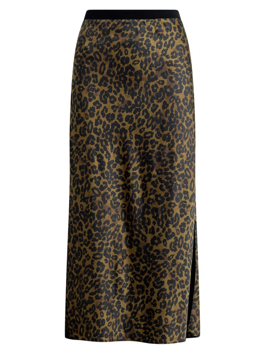 The Josie Leopard Skirt | Saks Fifth Avenue