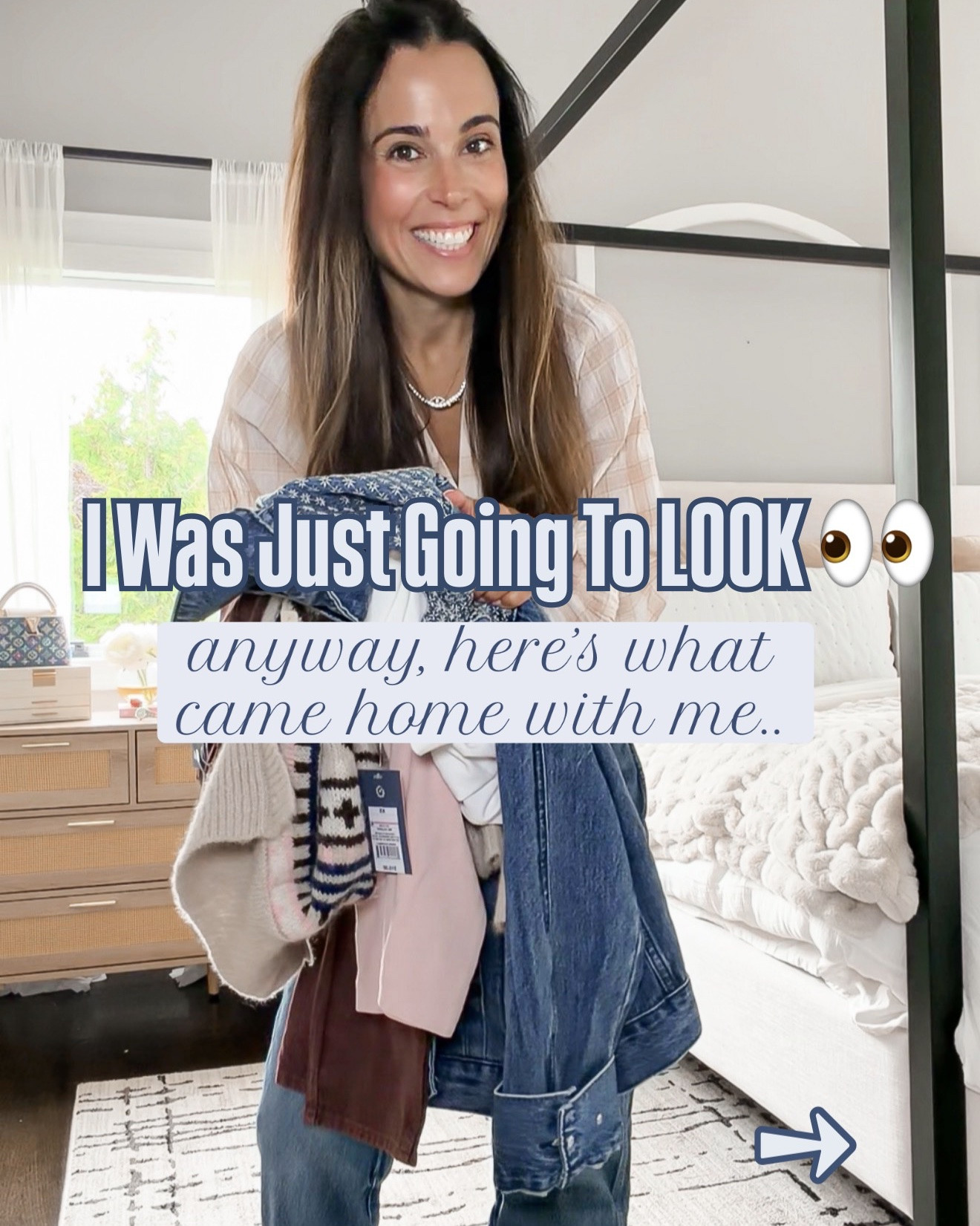 “Just looking” apparently means trying everything on and buying my favorites in two colors 😂🤎

$40 jeans with the PERFECT fit, $15 tees that feel way more expensive, ponte barrel pants I immediately needed in black too… and $30 flats that might be my most comfortable ever 🙌🏻 Add the prettiest cardigan and that denim jacket, and you can see how this happened.

💌type “LOOK” and I’ll send you all the details 
🔗

#LTKOver40 #LTKSeasonal #LTKmomlife