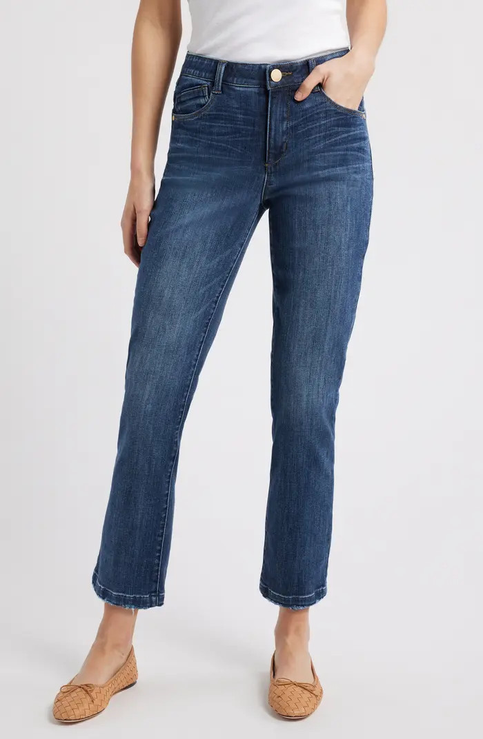 Logan 'Ab'Solution High Waist Ankle Slim Straight Leg Jeans | Nordstrom