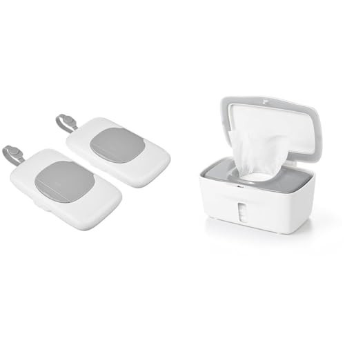OXO Tot On The Go Wipes Dispenser - 2 P ack & Tot Perfect Pull Wipes Dispenser - Gray, 1 Count (Pack of 1) | Amazon (US)