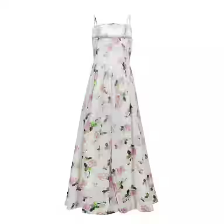 Guzom Easter Dress for Women- Casual Spring 2023 New Sleeveless Floral V-Neck Maxi Dresses Womens... | Walmart (US)