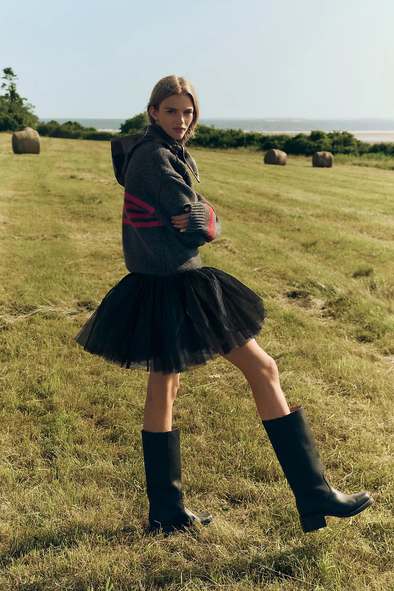 Mare Mare Tulle Drop-Waist Slip Dress | Anthropologie (US)