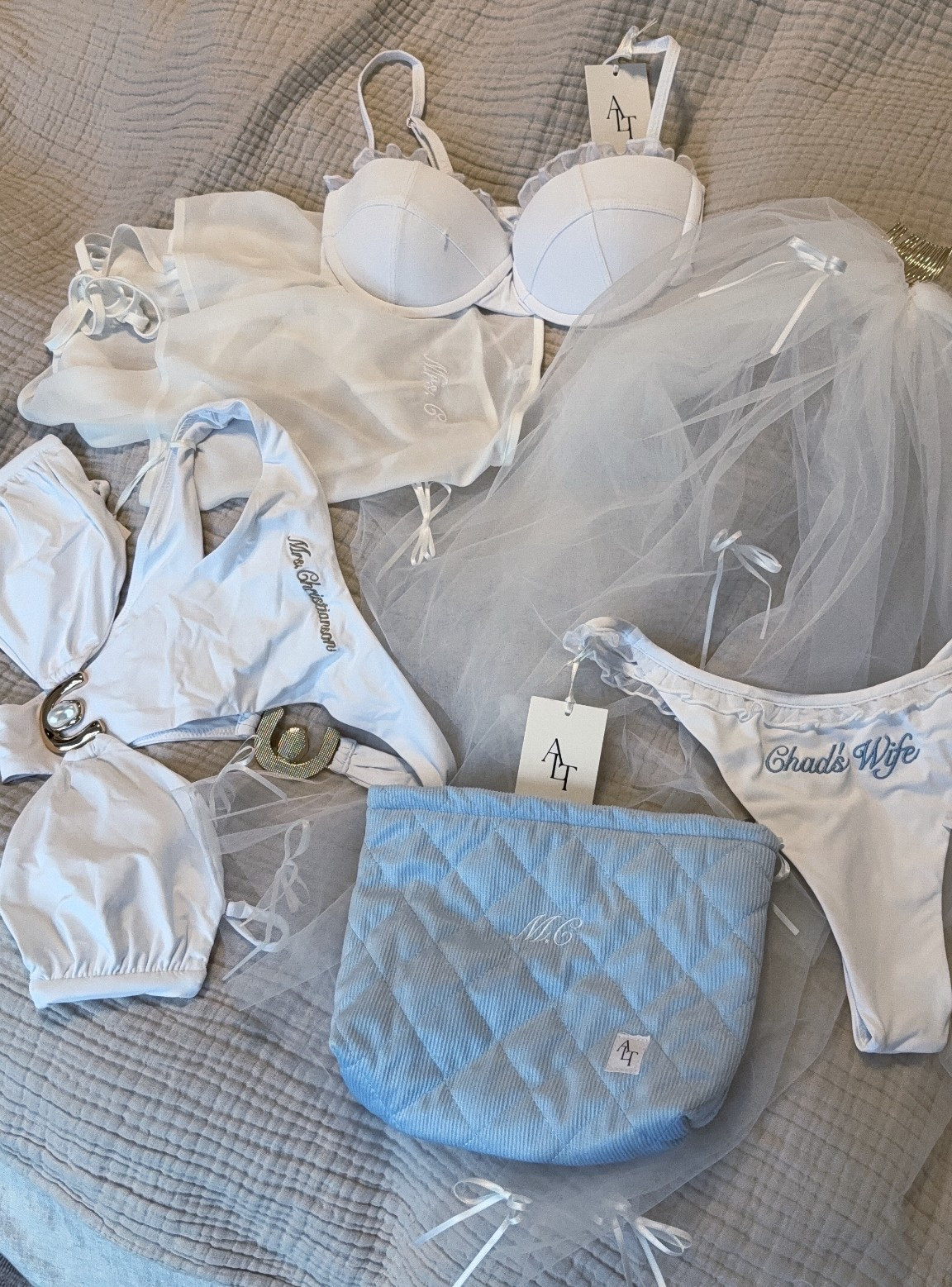 Custom Bachelorette bikinis! 

#LTKSeasonal #LTKWedding