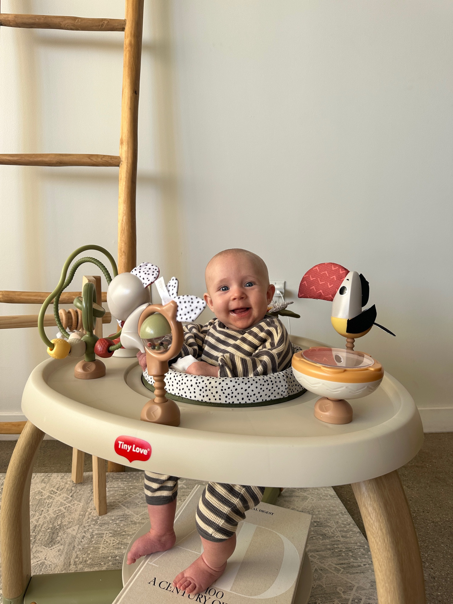 The most aesthetically pleasing activity center for our 4 month old! 

#LTKbaby #LTKfamily #LTKkids