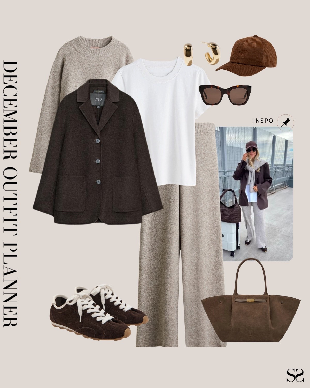 Monthly outfit planner DECEMBER: Winter outfits | cozy outfits, layered travel look 

#classicstyle #LTKstyletip #winteroutfit #traveloutfit 

#LTKSeasonal #LTKgrwm #LTKTravel