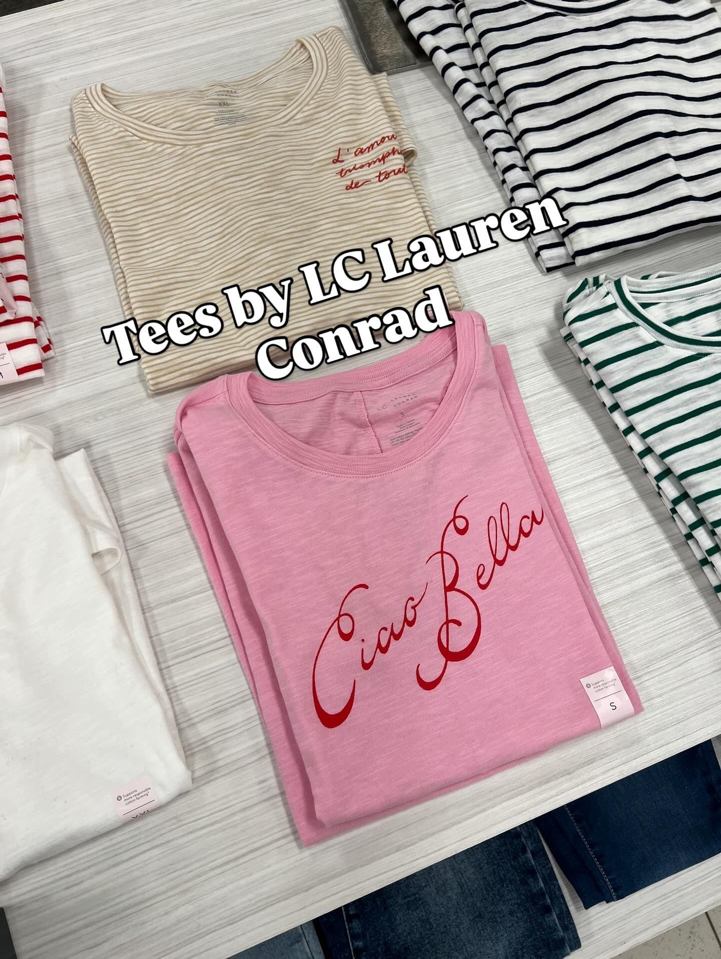 You can always count on LC Lauren Conrad to give us cute graphic tees like these! #kohls 

#LTKStyleTip #LTKFindsUnder50 #LTKFindsUnder100