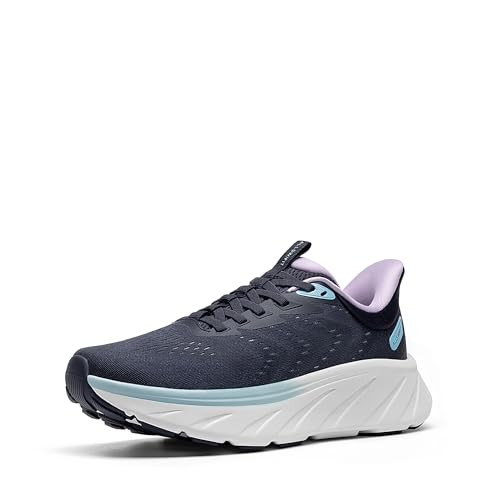 Amazon.com | ALLSWIFIT Women's Slip On Stability Walking Shoes Cushioning Hands Free Non-Slip Bre... | Amazon (US)