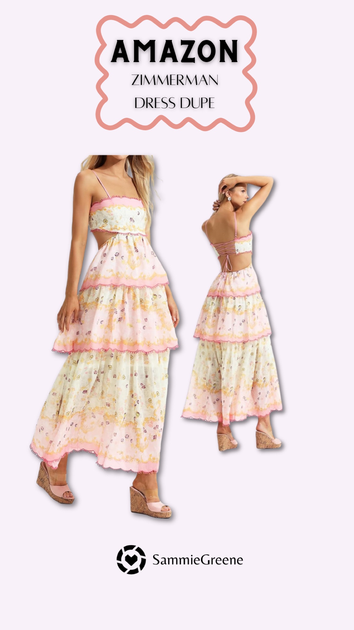 AMAZON ZIMMERMAN DRESS DUPE 

#LTKSeasonal #LTKhome #LTKSpringSale