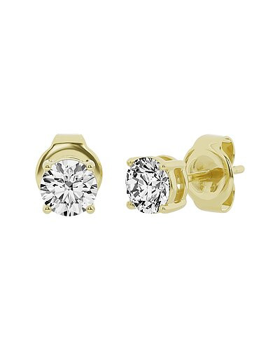 14K 1.00 ct. tw. Lab-Grown Diamond Studs | Gilt & Gilt City