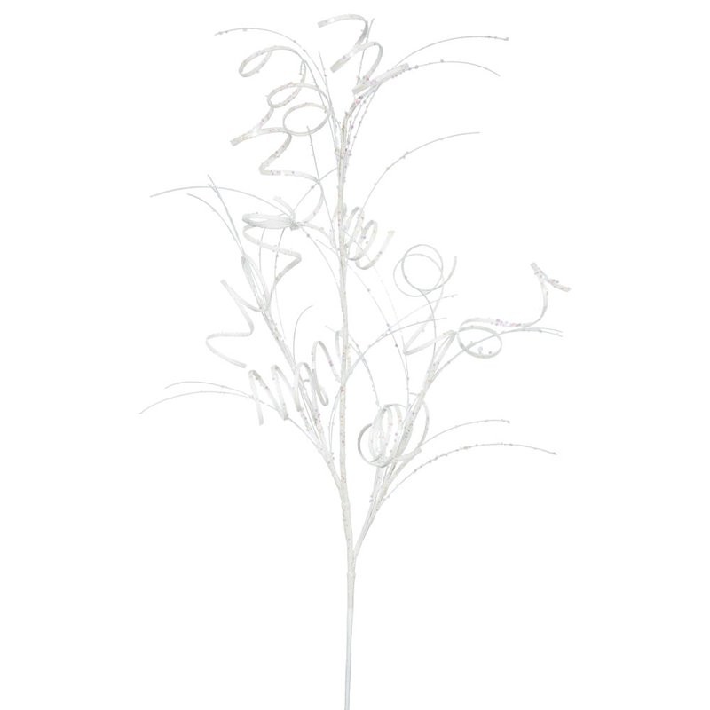 Curly Decorative Christmas Spray | Wayfair North America