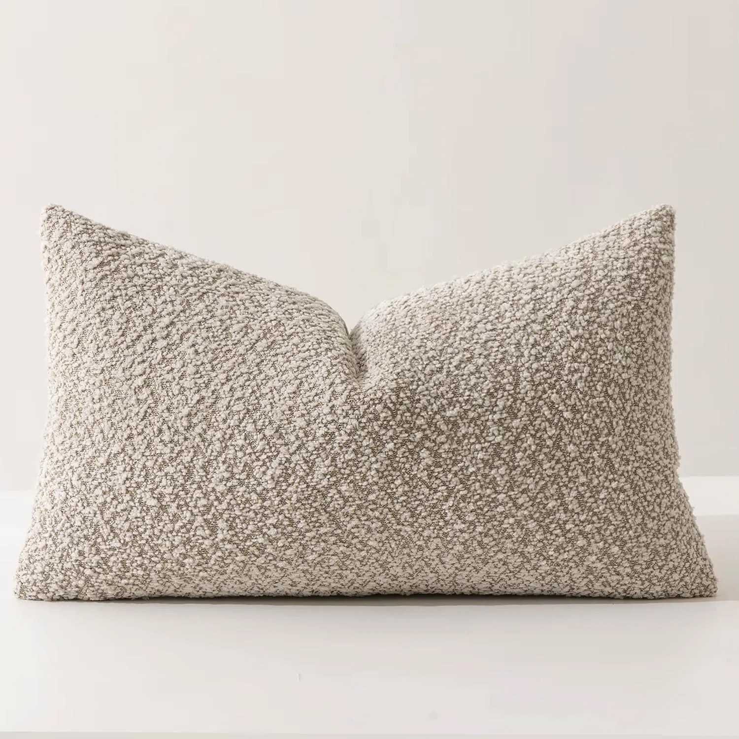 Soft Chenille Bouclé-style Throw Pillow Cover | Wayfair North America