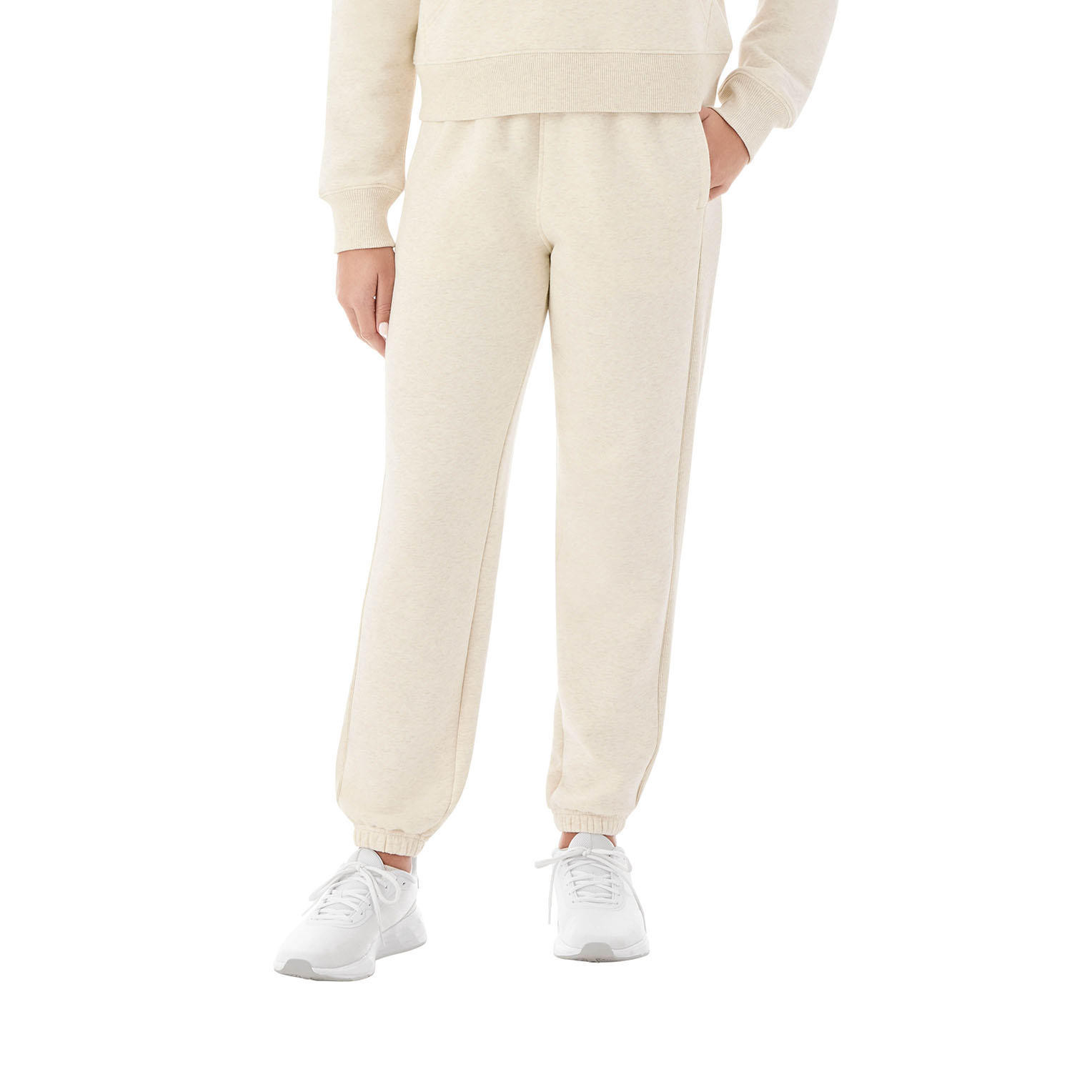 MEMBER'S MARK WOMEN'S FLEECE JOGGER - CREAM S:- S, Cream | Sam's Club