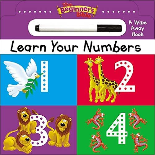 The Beginner's Bible Learn Your Numbers: a Wipe Away book | Amazon (US)