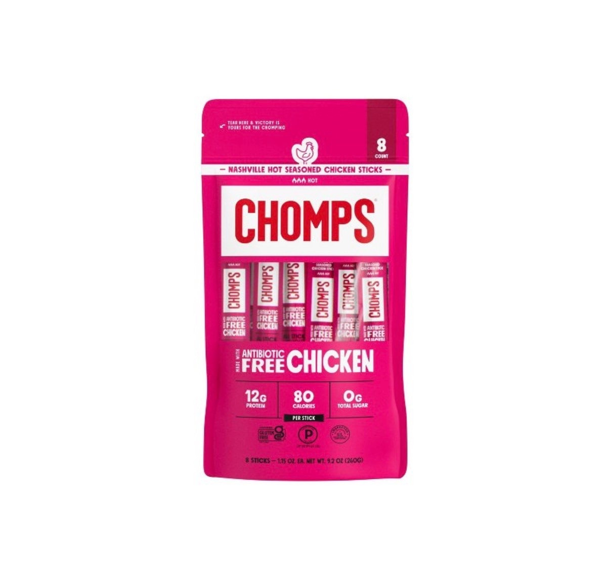 Chomps Snack Sticks Nashville Hot Chicken Meat Sticks - 9.2oz/8ct

Easy healthy snacks 

#LTKHome