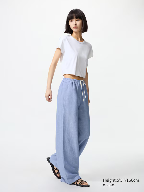 Linen Blend Easy Pants | UNIQLO (US)