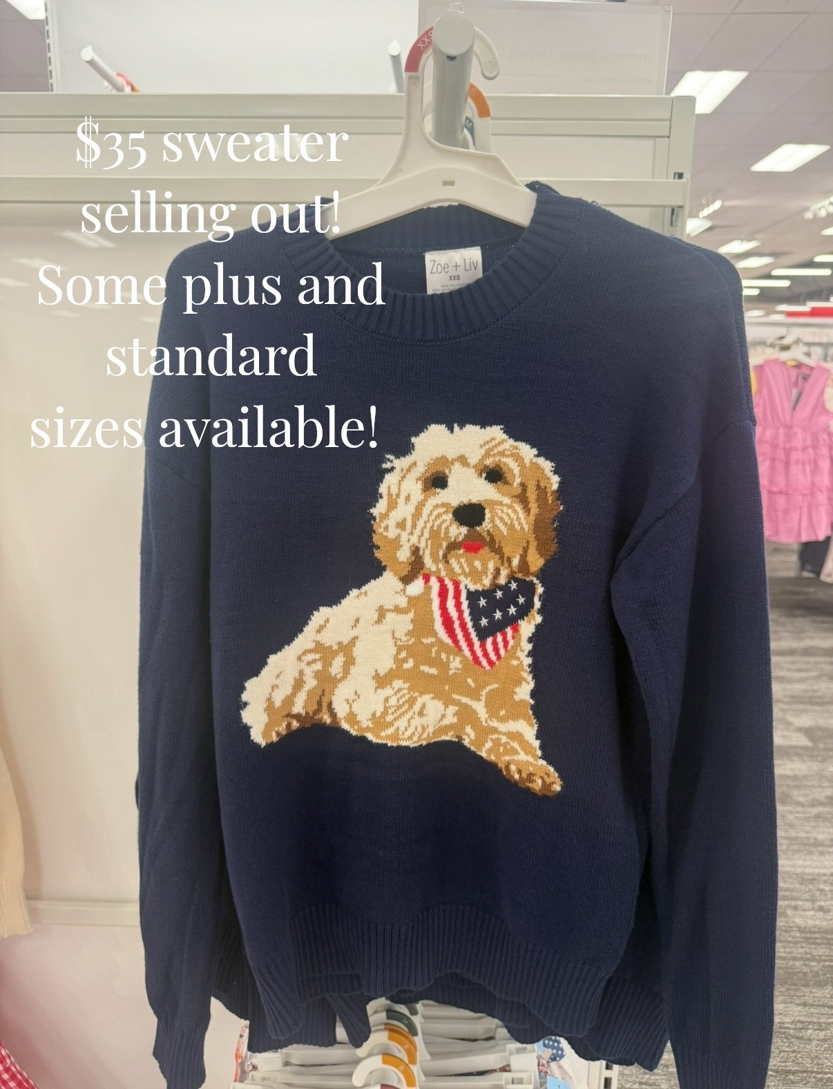 Americans summer sweater in standard and plus sizes. Selling out fast! 

#LTKMidsize #LTKootd #LTKPlusSize