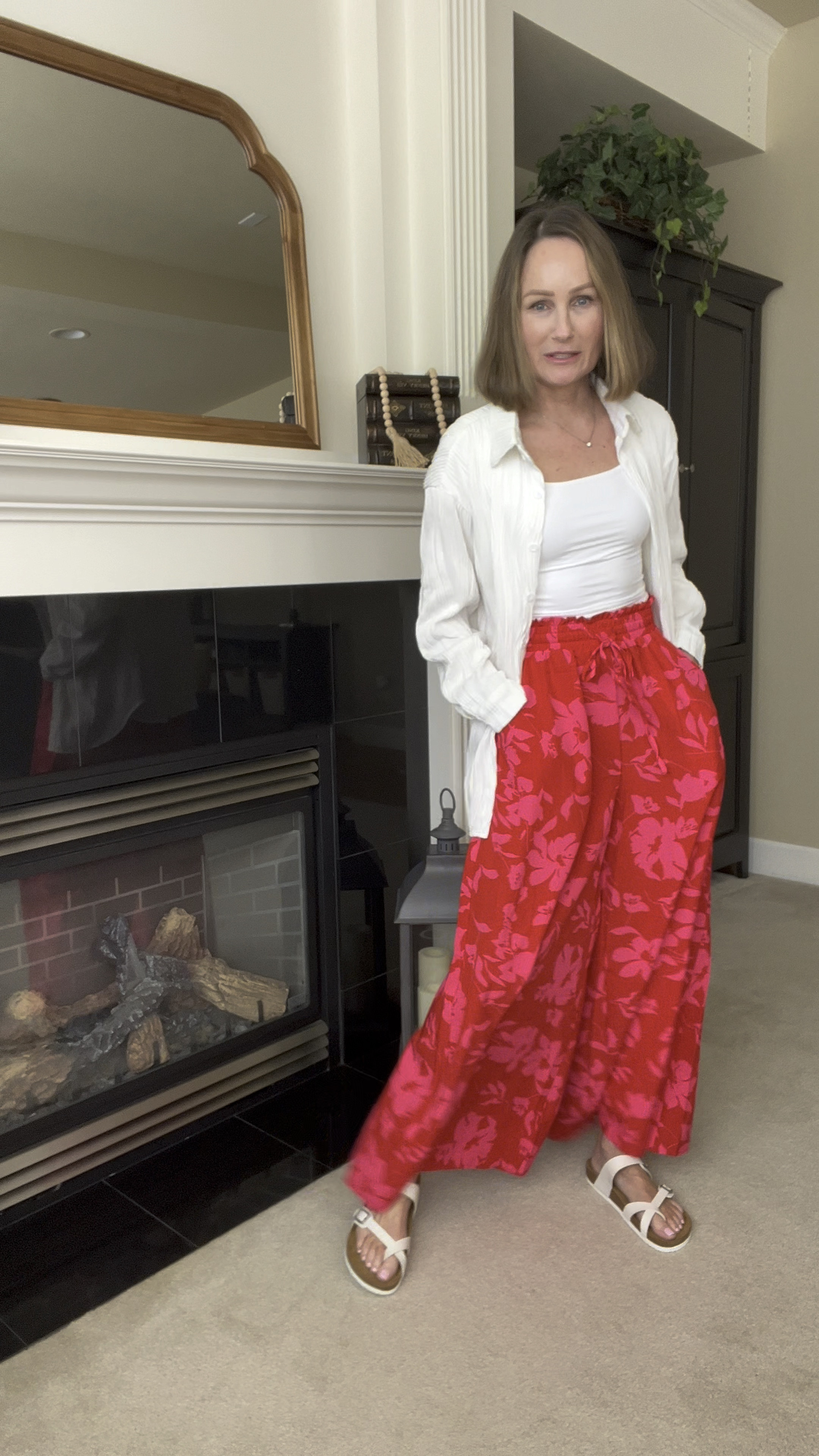 Resort and summer ready in these wide leg palazzo pants. 

#LTKover40 #LTKVideo