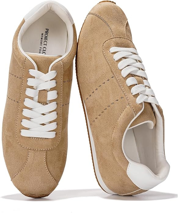 Project Cloud Sneakers for Women - Lightweight with Memory Foam Insole Womens Sneakers - Non Slip... | Amazon (US)