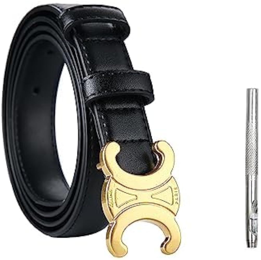 baizhong womens belt for jeans belts Women's belt fashion hollow buckle belt | Amazon (UK)