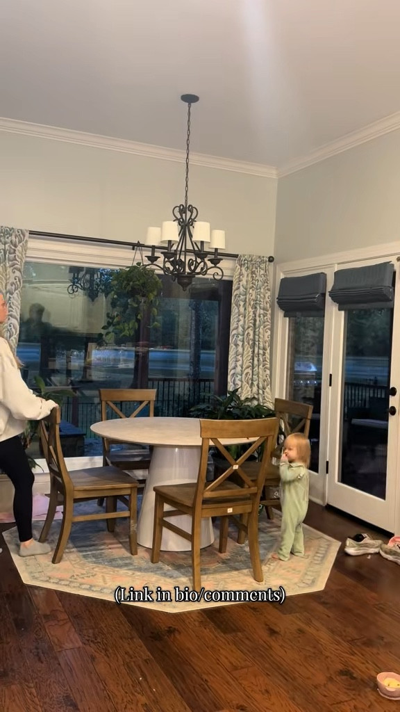 Ok I love the table and I love the chairs, but I don’t love them together. So I will be separating them and finding another spot for these chairs. But wanted to link!

#LTKHome