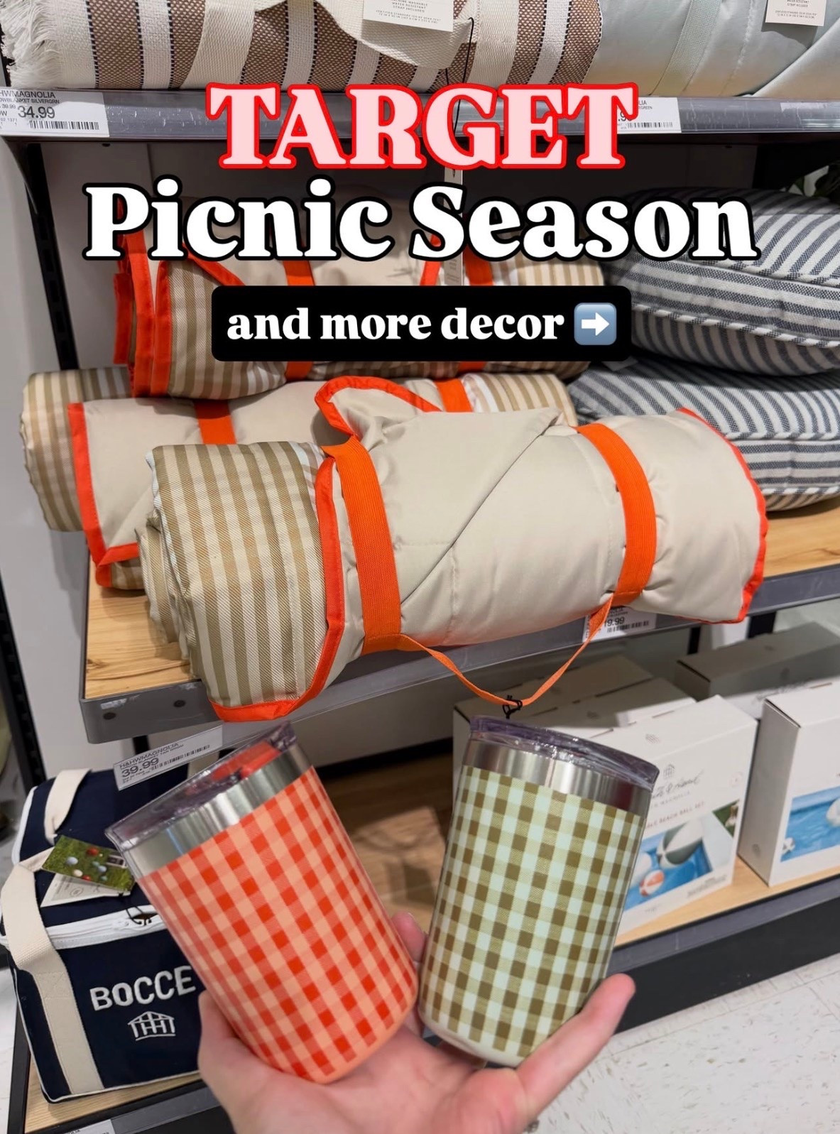 Comment HAUL and I’ll send you the links 🤍

Target’s summer collection is looking SO high end right now 👀

I found:
✨ Hearth & Hand summer decor
✨ The cutest beach towels + picnic finds
✨ Coastal inspired home decor
✨ Neutral wood kitchen pieces
✨ Retro radios & speakers
✨ Affordable entertaining finds
✨ Summer tumblers, bags, trays & more

Honestly… some of these pieces look WAY more expensive than they are 🤍

Which find was your favorite?!

LTK:
https://www.shopltk.com/explore/HeyChristaBromley

#targetfinds #targethome #hearthandhand #targetstyle #summerdecor #coastaldecor #affordabledecor #targethaul #neutraldecor #kitchenfinds

#LTKSaleAlert