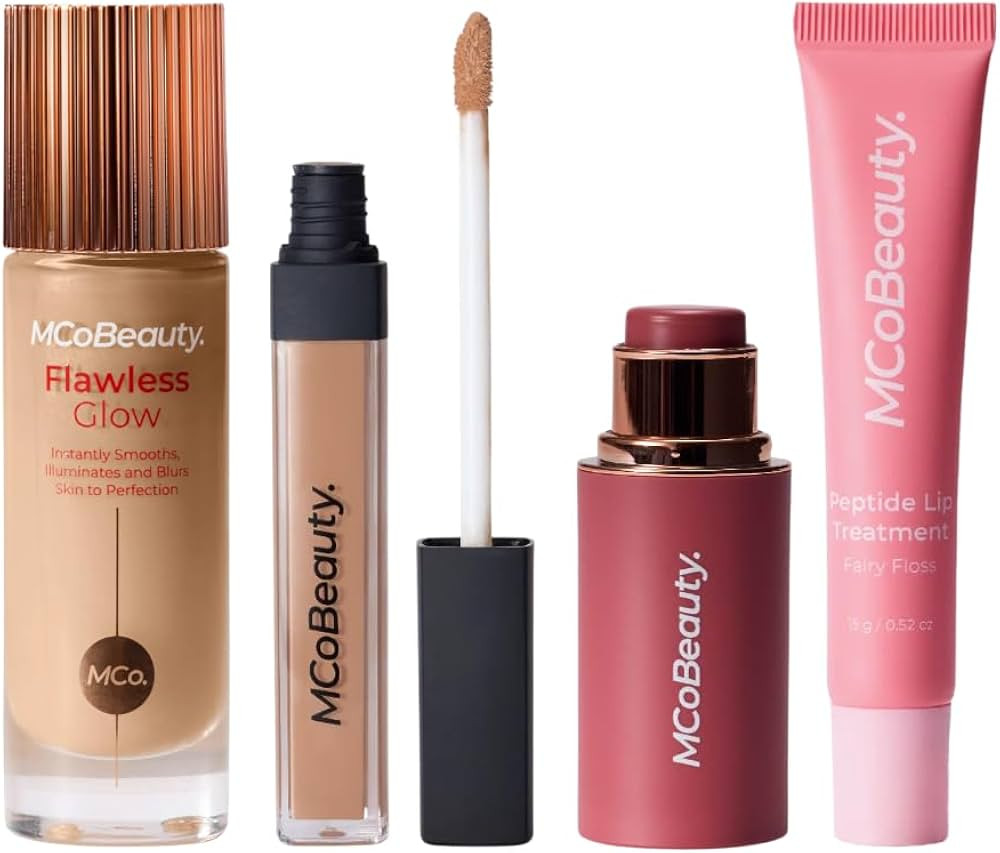 MCoBeauty The Whole Look Set - Skin Filter 4 Medium     Radiant Complexion to Lips, Buildable Cov... | Amazon (US)