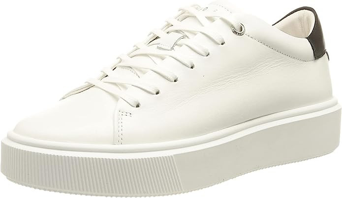 Ted Baker Lorena Womens White/Black Sneakers | Amazon (US)