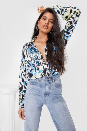 Wild the Cat's Away Oversized Animal Shirt | NastyGal (US & CA)