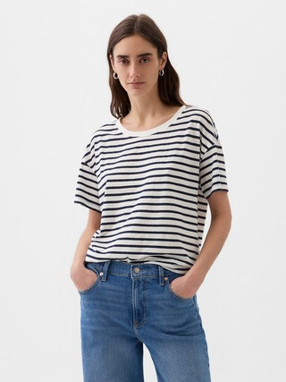 Oversized Boyfriend T-Shirt | Gap (US)