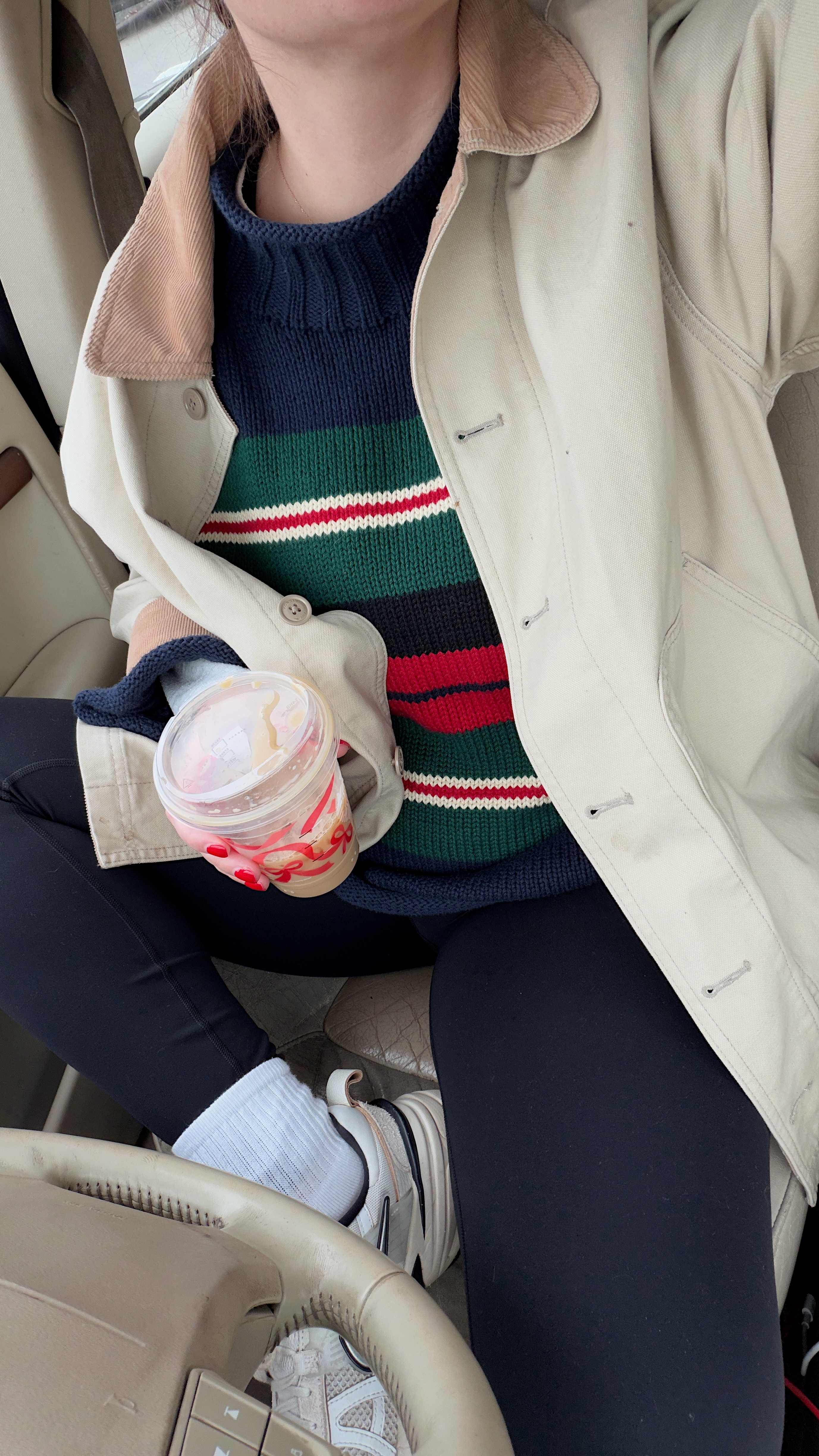 A casual outfit for running errands! I sized up to a large in my rollneck sweater for an oversized fit. Wearing a medium in my under $35 leggings. SO comfortable & come in a bunch of colors!  

 #LTKdayinmylife #LTKSeasonal