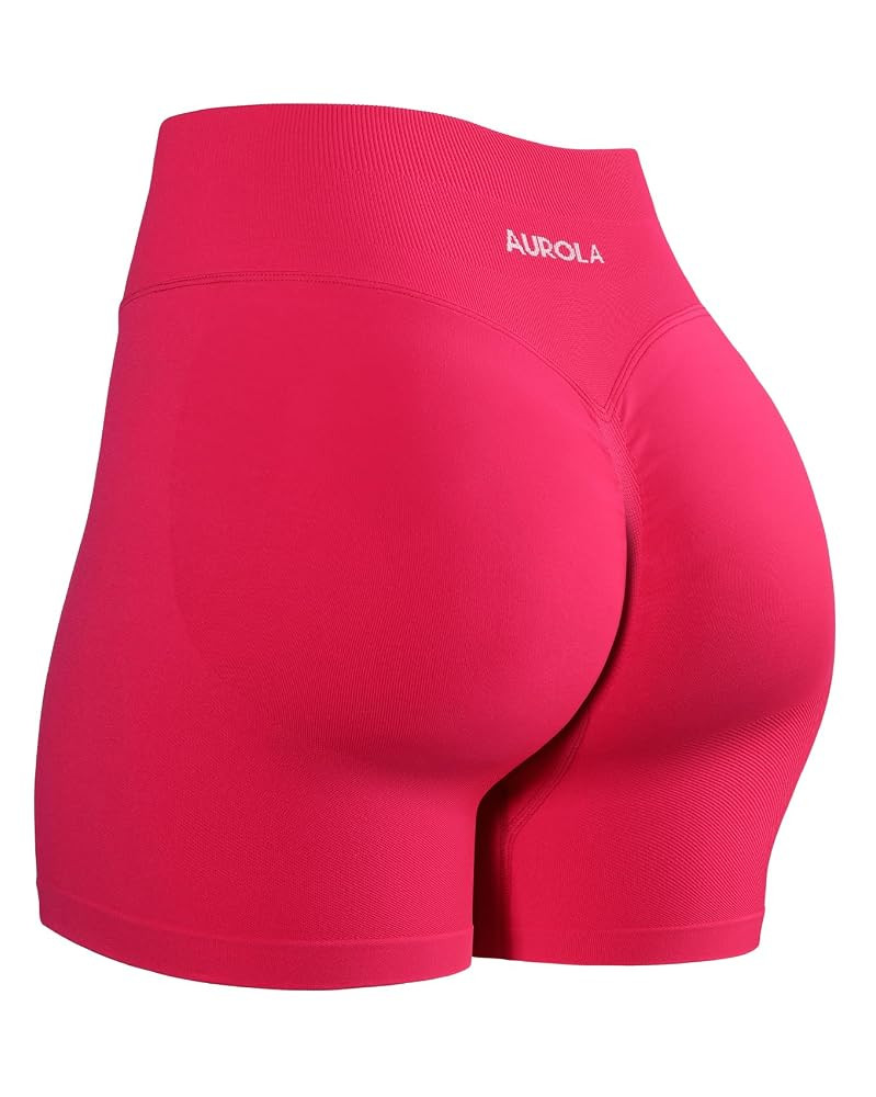 AUROLA Influence Workout Shorts for Women,2.5 3.5 4.5 5.5 6.5 No Roll Up Squat Proof Scrunch Seam... | Amazon (US)