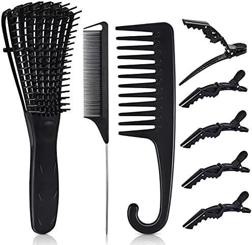 Visit the MORGLES Store
4.7 out of 5 stars  152 Reviews
8PCS Detangling Brush and Comb, MORGLES Deta | Amazon (US)