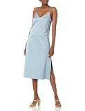 The Drop Women's Ana Silky V-Neck Midi Slip Dress | Amazon (US)