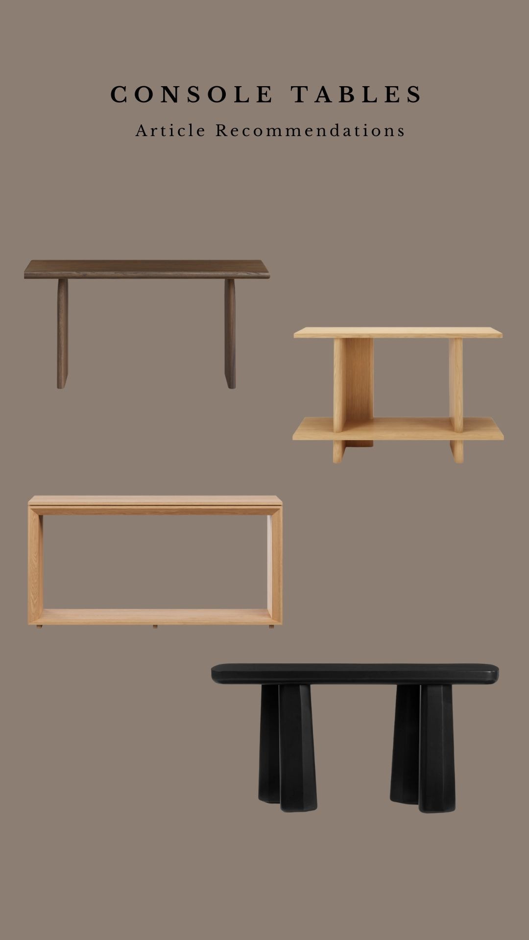 Article Console Table Recommendations 🤩

#LTKHome