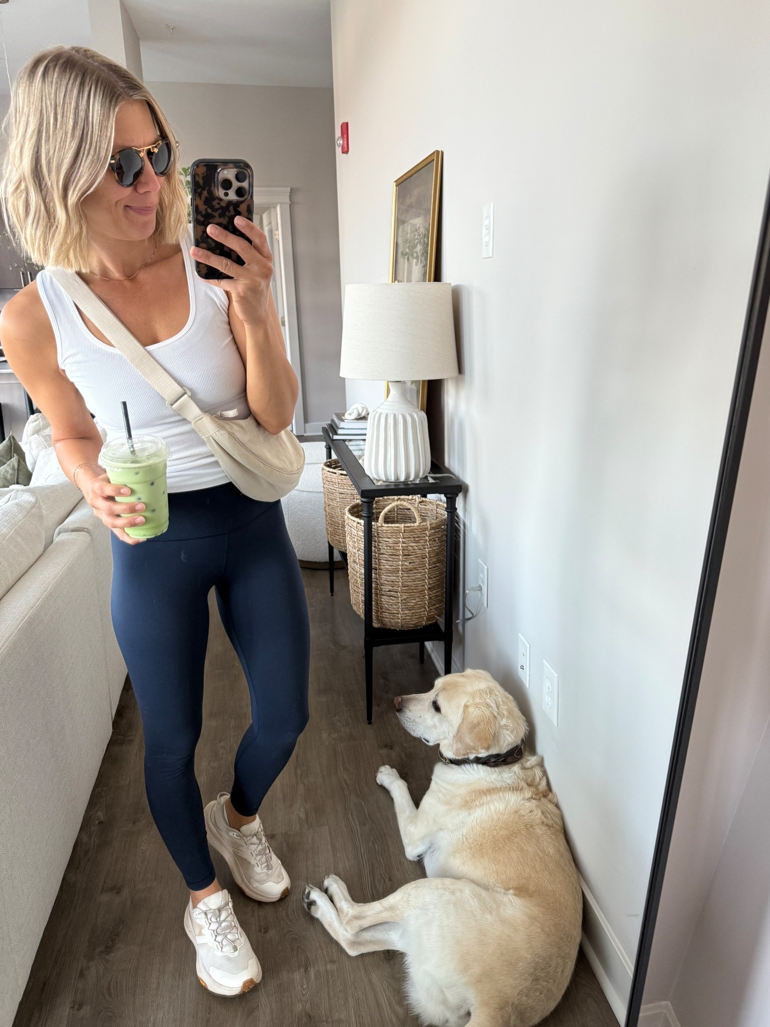 Wearing 4 leggings, medium bra top, small tank, sneakers tts

#LTKActive #LTKFindsUnder100 #LTKOver40