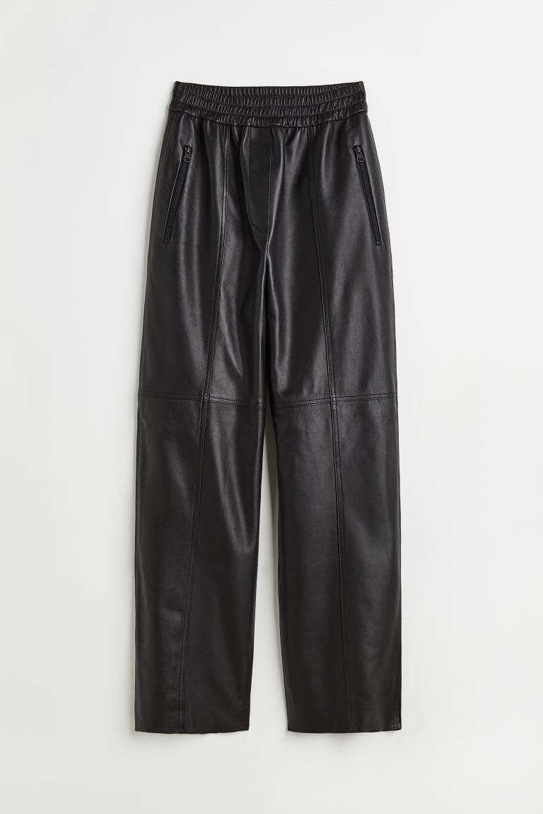 Leather trousers | H&M (UK, MY, IN, SG, PH, TW, HK)